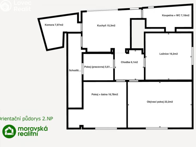 Prodej rodinného domu Moravský Krumlov, Rakšická č. 32