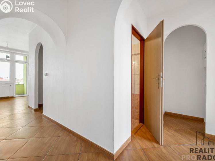 Pronájem bytu 2+1 Pardubice, U Kostelíčka č. 9