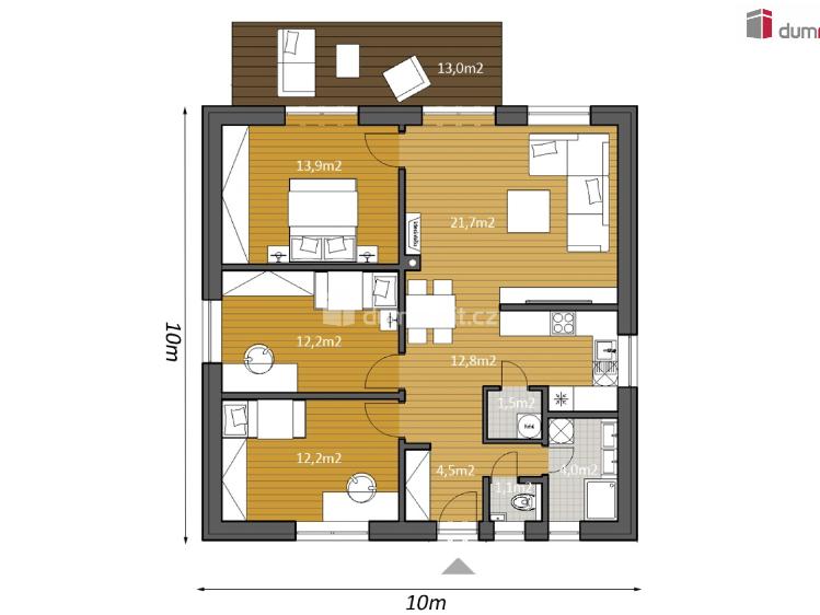 Prodej rodinného domu Zlín, Hrabůvky č. 9