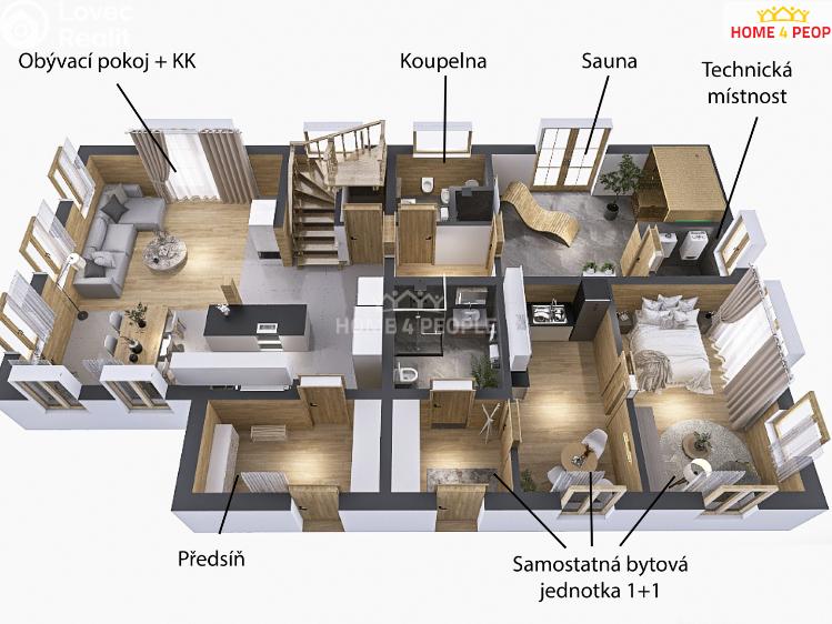 Prodej rodinného domu Rožnov pod Radhoštěm, Tylovice č. 5