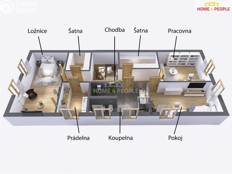 Prodej rodinného domu Rožnov pod Radhoštěm, Tylovice č. 6