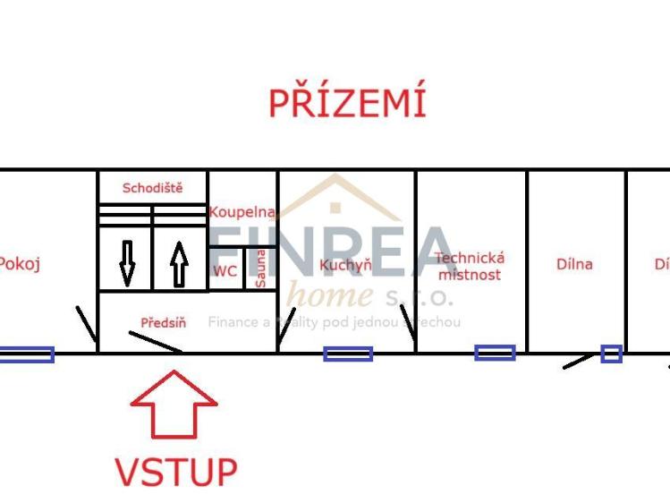 Продаж сімейного будинку Ctiněves č. 9
