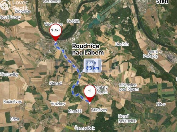 Продаж сімейного будинку Ctiněves č. 25