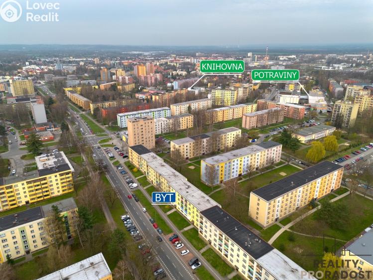 Prodej bytu 3+1 Karviná, Borovského č. 22