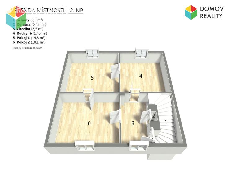 Продаж сімейного будинку Zdice, Komenského 309 č. 20