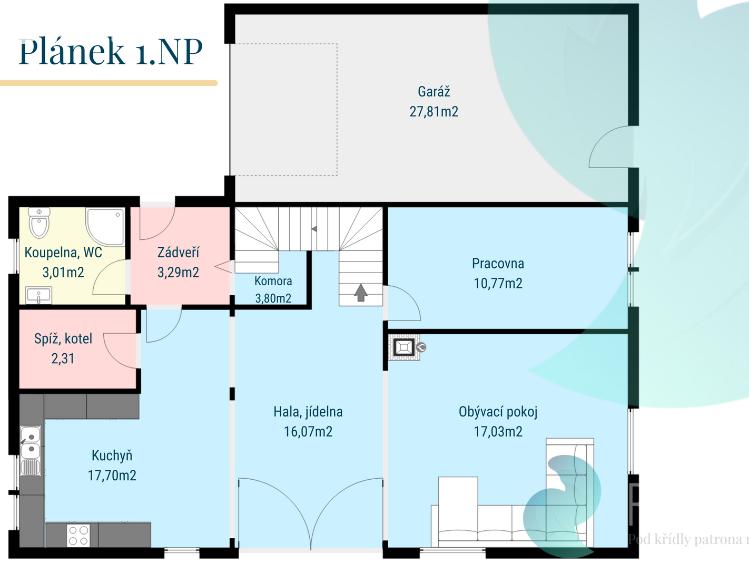 Продаж сімейного будинку České Budějovice, Trnková č. 20