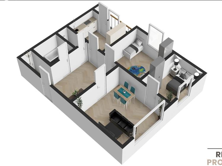 Prodej bytu 3+1 Ostrava, Jiřího Herolda 1557/12 č. 17