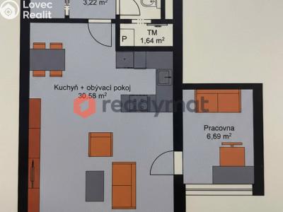 Prodej bytu 2+KK Hodonín č. 3