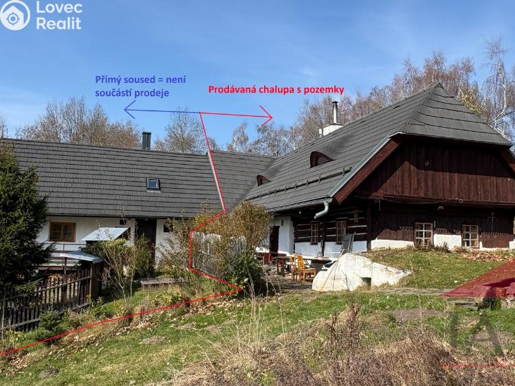 Prodej chalupy Stachy č. 1