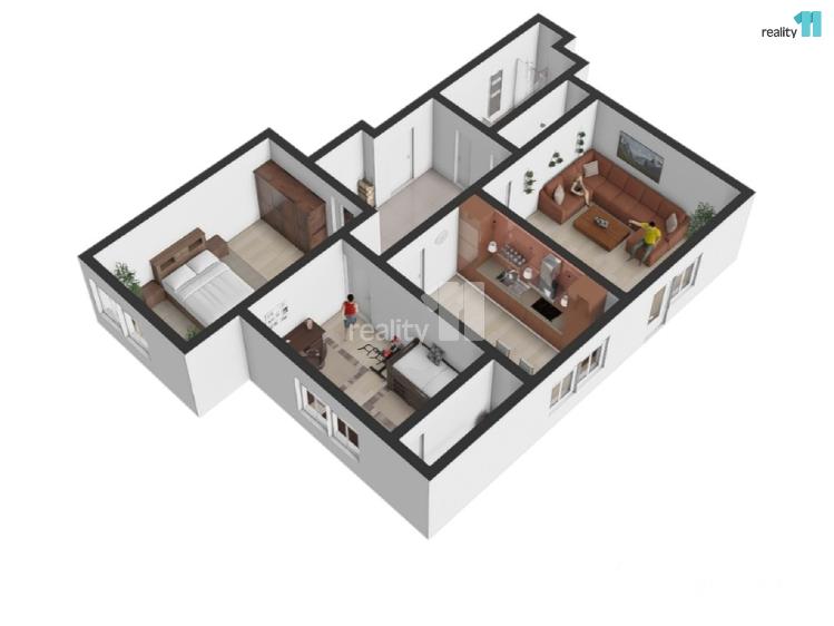 Rent family house Nová Paka, Komenského 313 č. 9