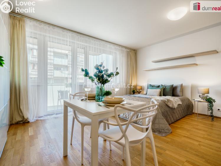 Pronájem bytu 1+KK Praha 5, Pod stolovou horou č. 8