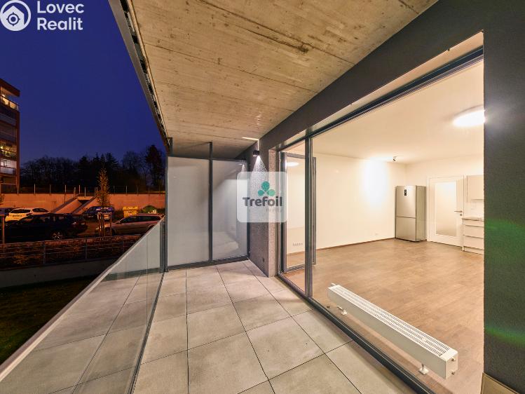 Pronájem bytu 1+KK Praha, Česká 1332/8 č. 4