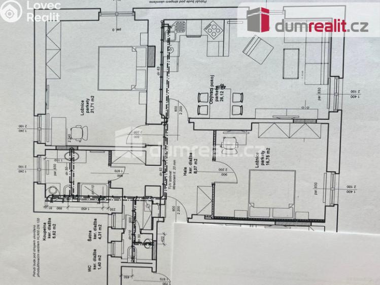 Prodej bytu 3+KK Mariánské Lázně, Hlavní třída č. 21