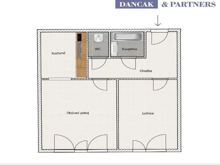 Продаж квартири 2+KK Havířov, Zvonková č. 14