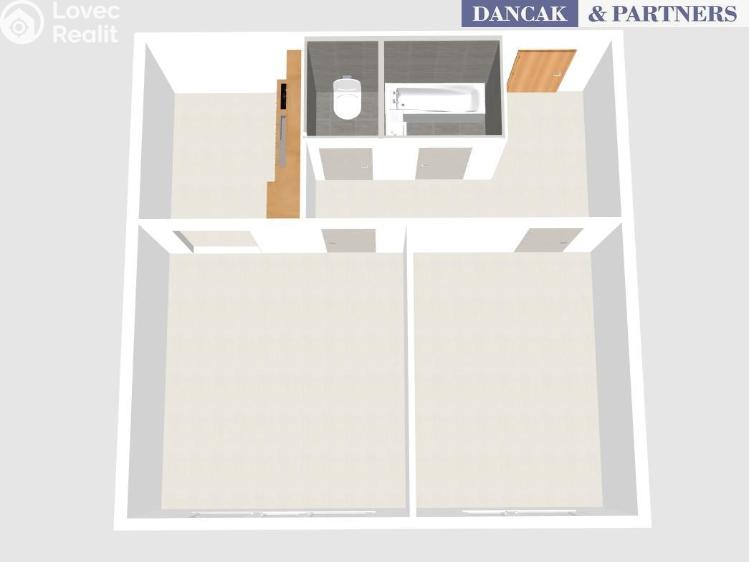 Продаж квартири 2+KK Havířov, Zvonková č. 15