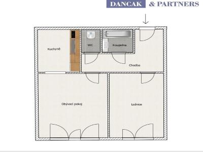 Продаж квартири 2+KK Havířov, Zvonková č. 8