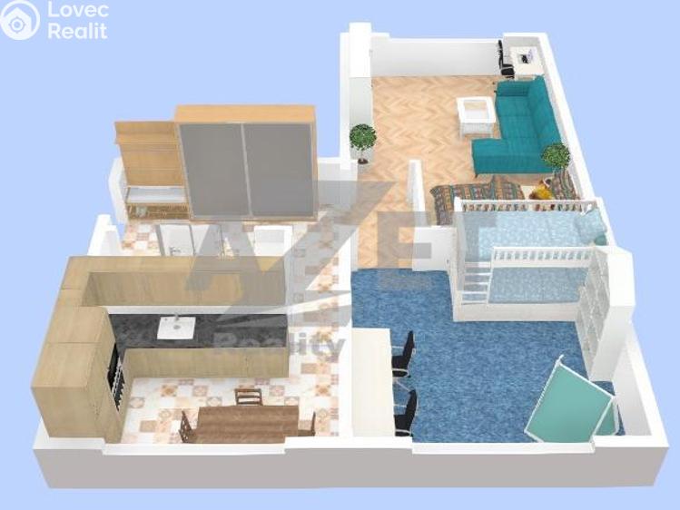 Продажа квартиры 2+1 Orlová, Osvobození č. 18