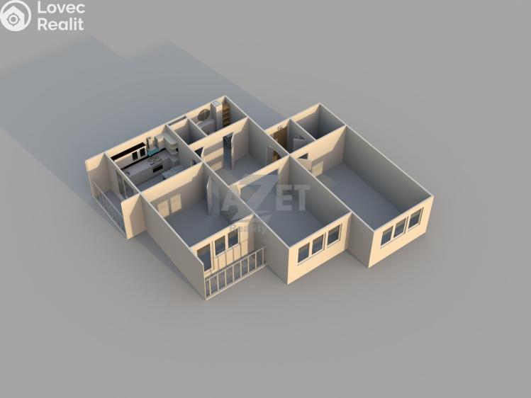 Продаж квартири 3+1 Český Těšín, Ostravská 1629/46 č. 5