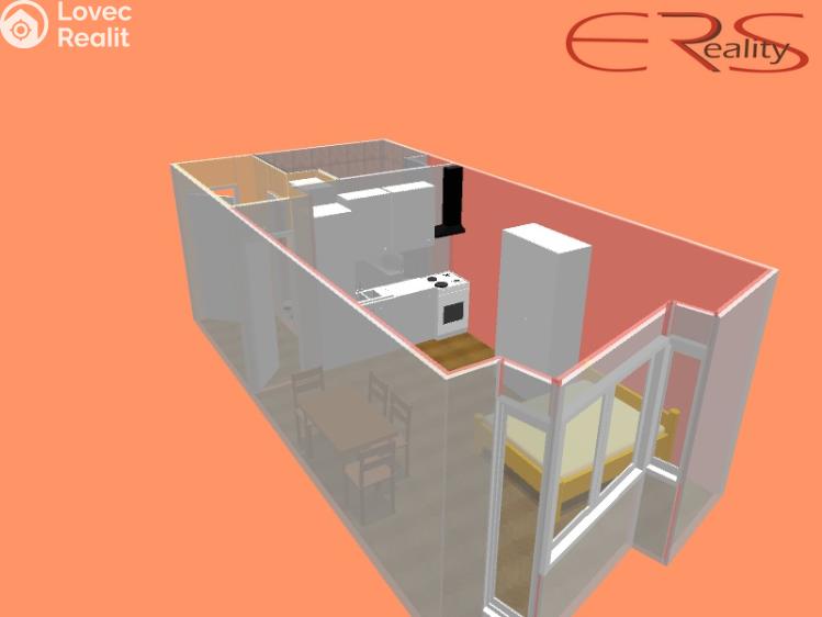 Продаж квартири 1+KK Liberec, Jeronýmova č. 14