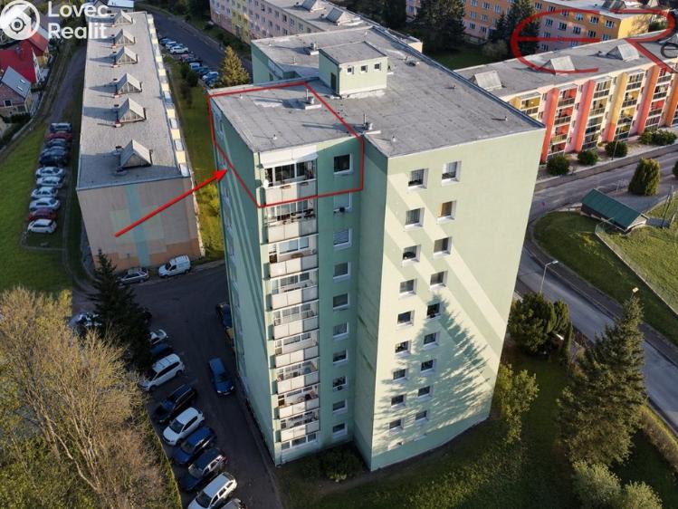 Prodej bytu 3+1 Tanvald, Radniční č. 22