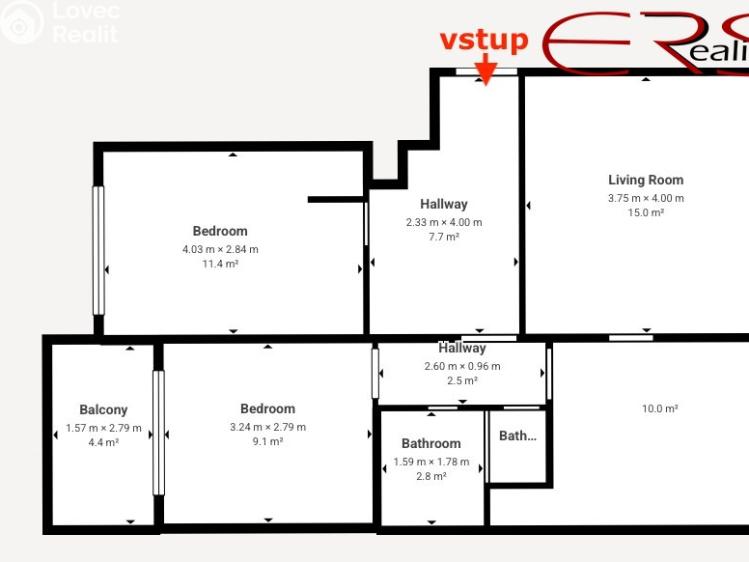 Prodej bytu 3+1 Praha, Lamačova 858/34 č. 1