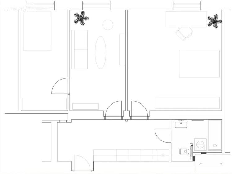 Pronájem bytu 3+1 Praha, Na Pankráci č. 5