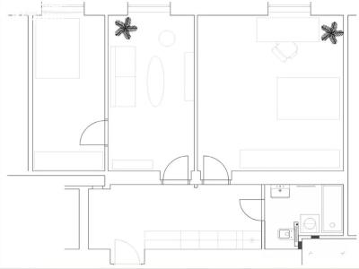 Pronájem bytu 3+1 Praha, Na Pankráci č. 5