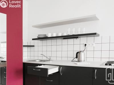 Pronájem bytu 1+KK Praha, Křížová č. 3