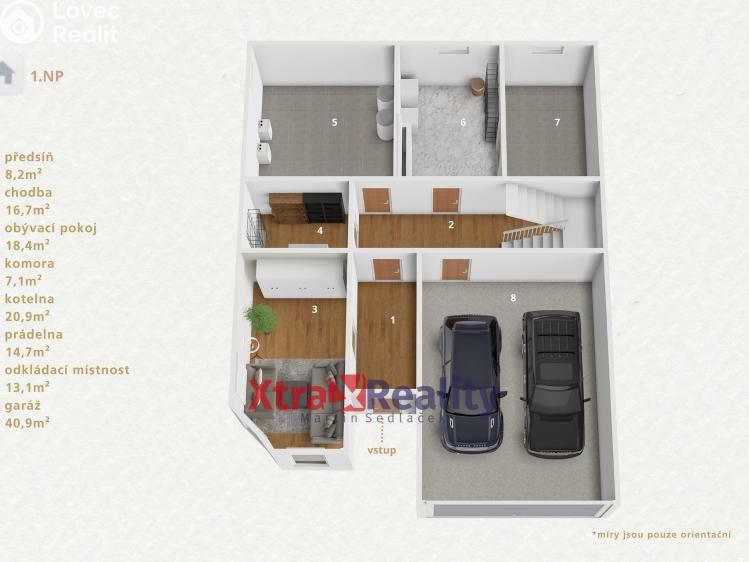 Prodej rodinného domu Kadaň, Třešňová 1739 č. 55