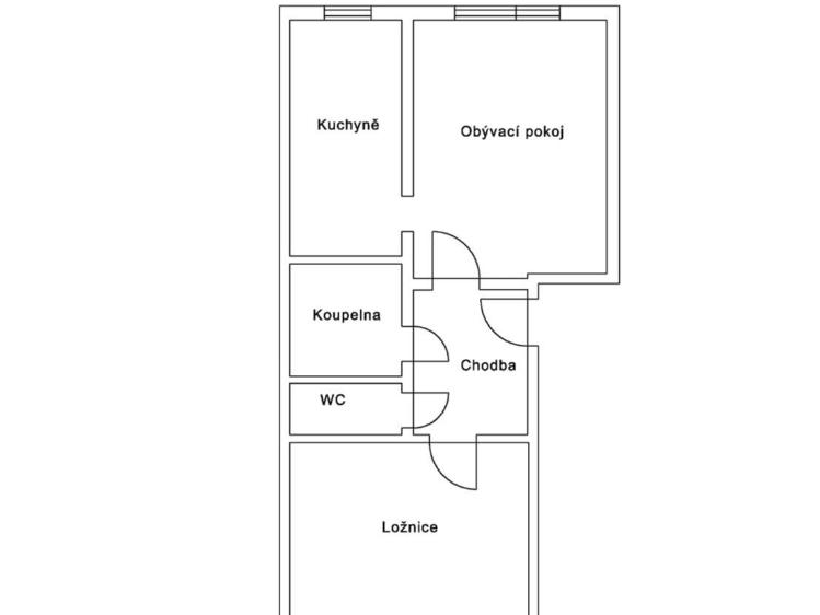 Продажа квартиры 2+1 Mariánské Lázně, Kubelíkova 805/26 č. 8