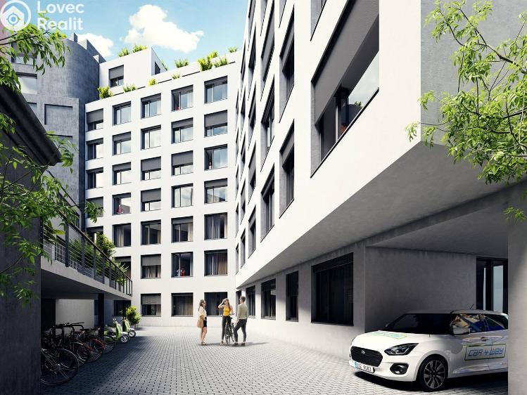 Pronájem bytu 1+KK Praha, Mozartova 942/10 č. 1