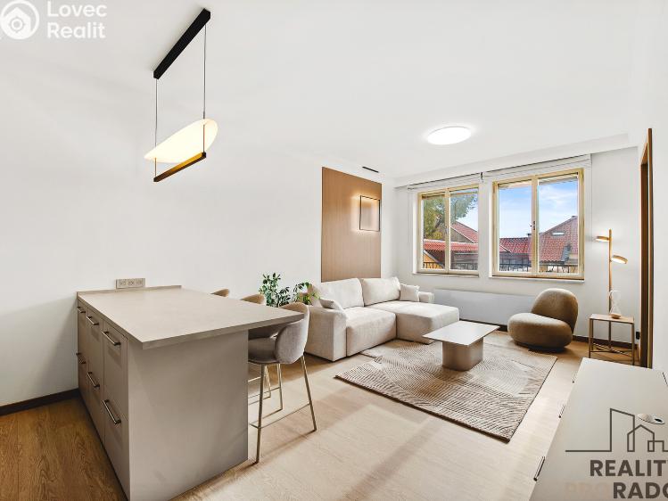 Pronájem bytu 2+KK Praha, Mostecká č. 1