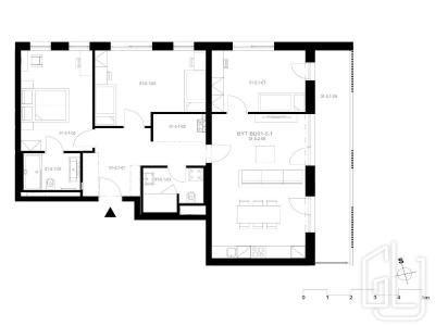 Pronájem bytu 4+KK Kladno, U Engerthu 3553 č. 1