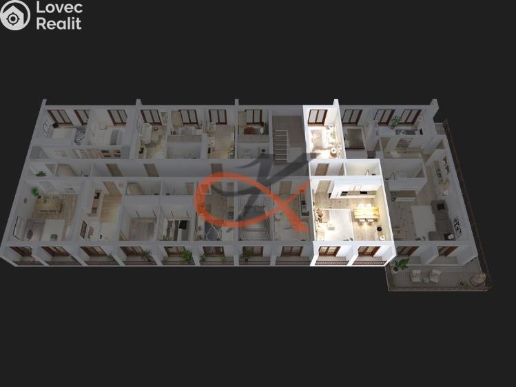 Prodej bytu 2+KK Horní Bečva č. 4