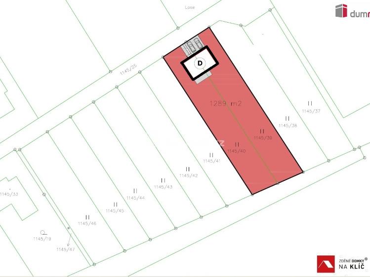 Продаж під ключ Uherský Brod, Losy č. 11