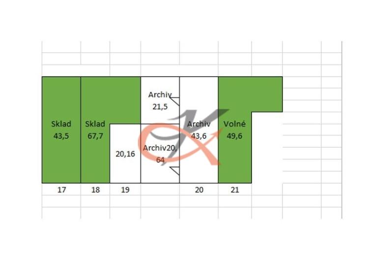 Аренда склада Valašské Meziříčí č. 11
