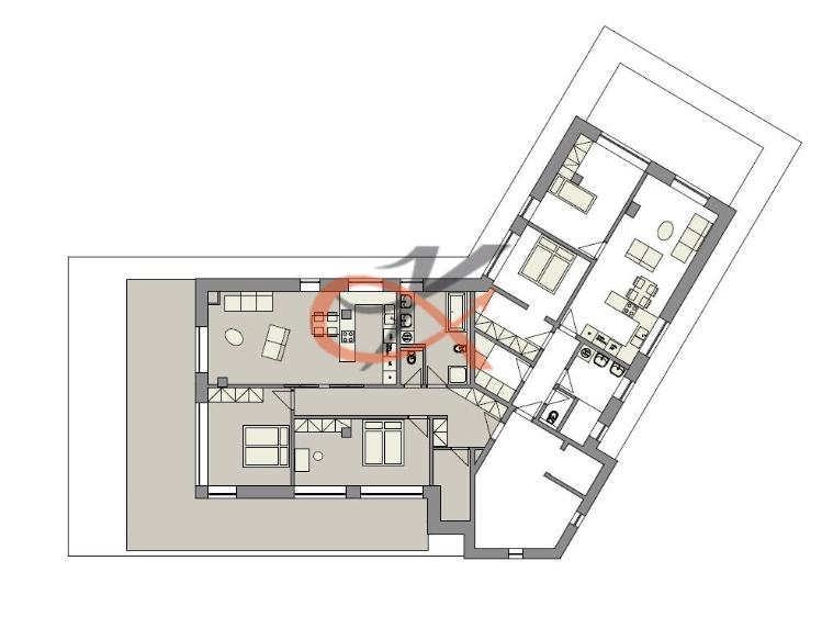 Pronájem bytu 3+KK Rožnov pod Radhoštěm č. 3