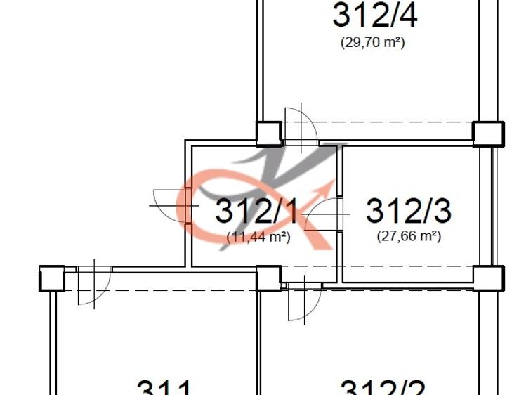 Оренда офісного приміщення Rožnov pod Radhoštěm, 1. máje č. 19