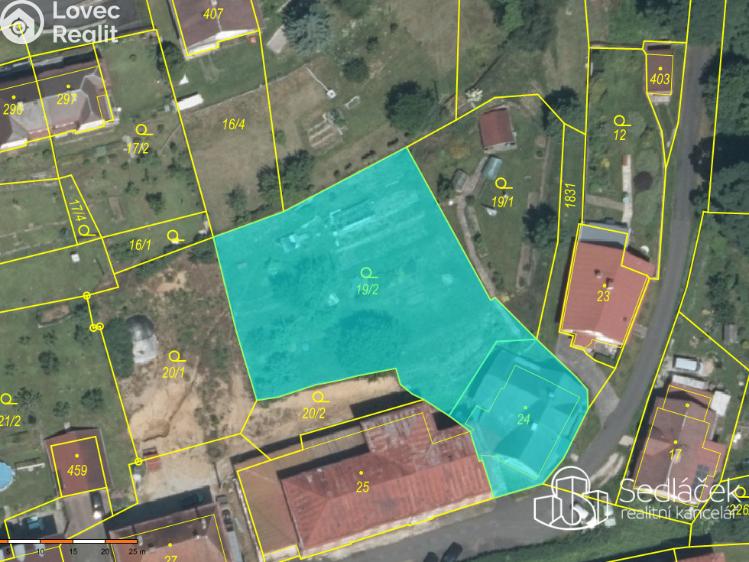 Продаж сімейного будинку Oloví, Tyršova č. 29