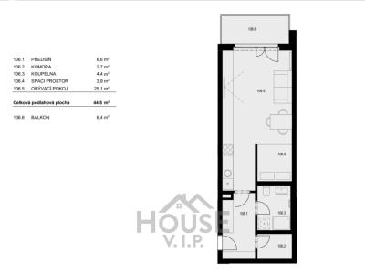 Prodej bytu 1+KK Praha, Hartigova č. 5