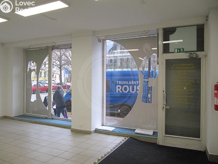 Pronájem obchodního prostoru České Budějovice, Lannova tř. 92/53 č. 5