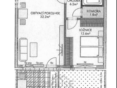 Sale apartment 2+1 Praha, Stočesova č. 9