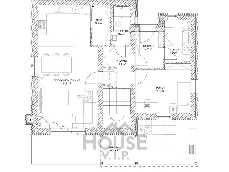 Продажа семейного дома Kostomlaty nad Labem, Západní 523 č. 69