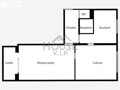 Sale apartment 2+1 Praha, K lučinám č. 18