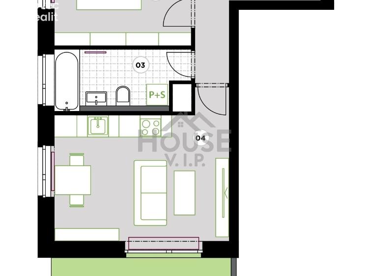 Prodej bytu 2+KK Praha, Křižanská č. 6