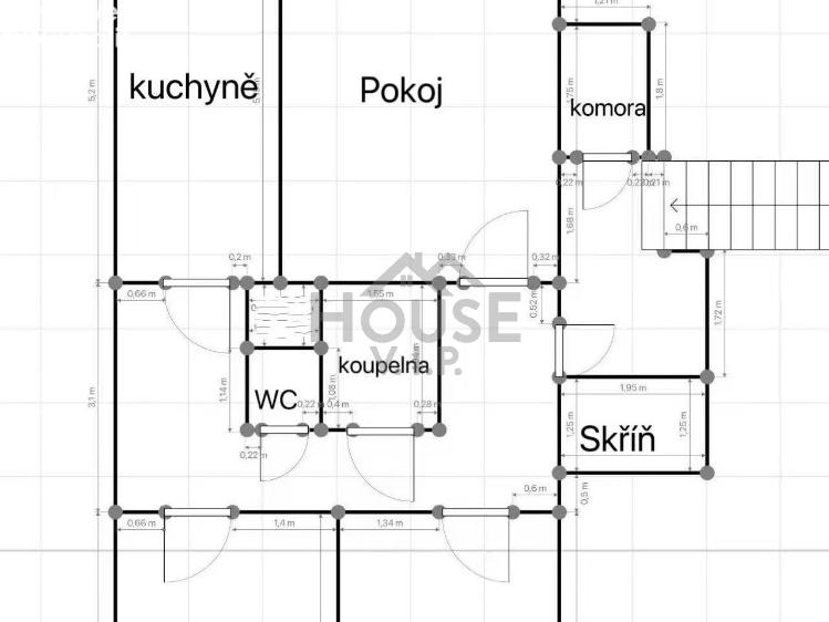 Prodej bytu 4+1 Praha, Mezi školami č. 29