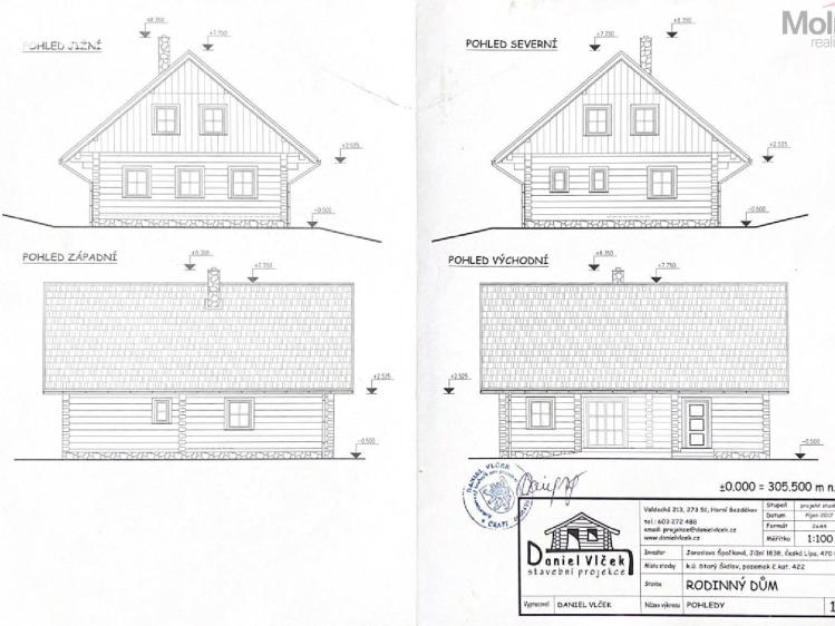 Prodej rodinného domu Zákupy č. 39