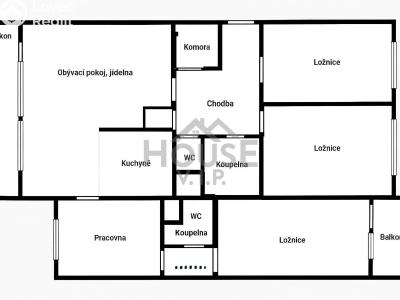 Продаж квартири 5+KK Praha, Přemyslovská č. 28