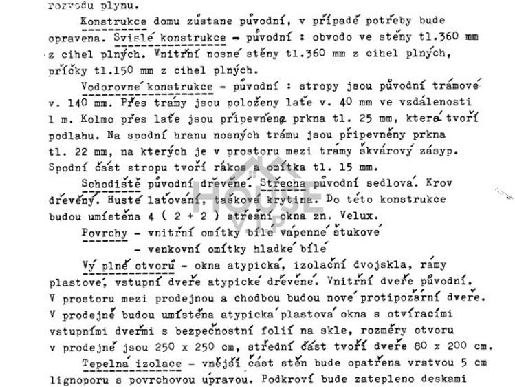 Продажа семейного дома Praha, Lišická č. 13