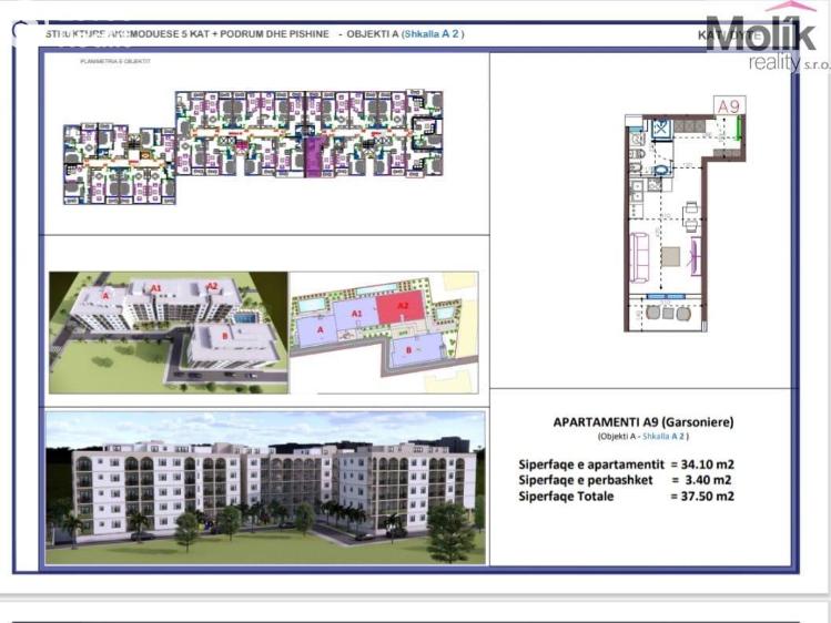 Prodej bytu 1+KK Golem č. 8